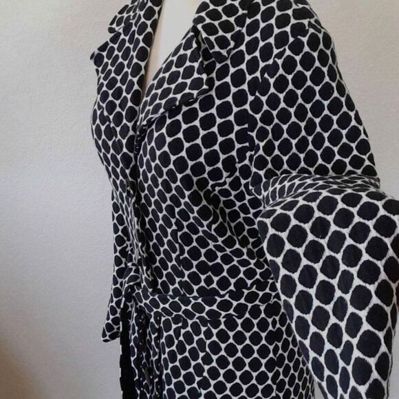 DM New York Cotton blend Belted Jacket - Picture 10 of 16